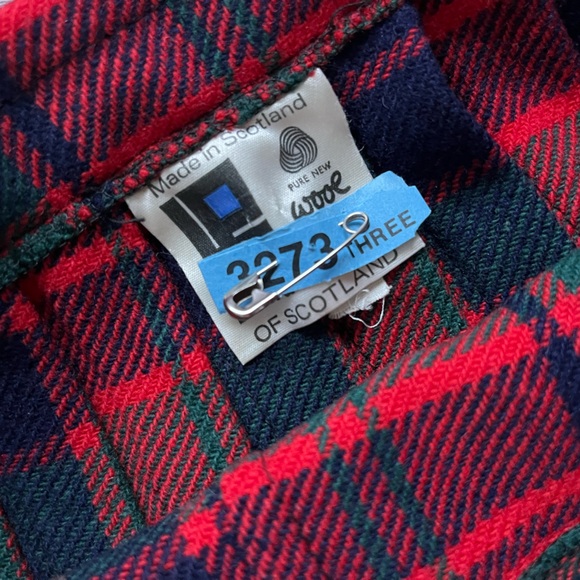 Authentic wool Scottish kilt/skirt - Picture 4 of 4